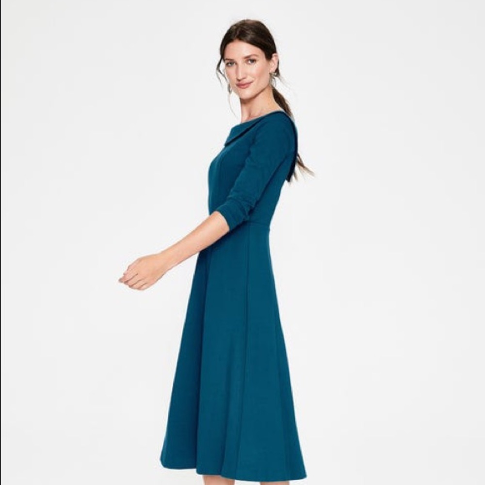 Boden midi dress 12 long.